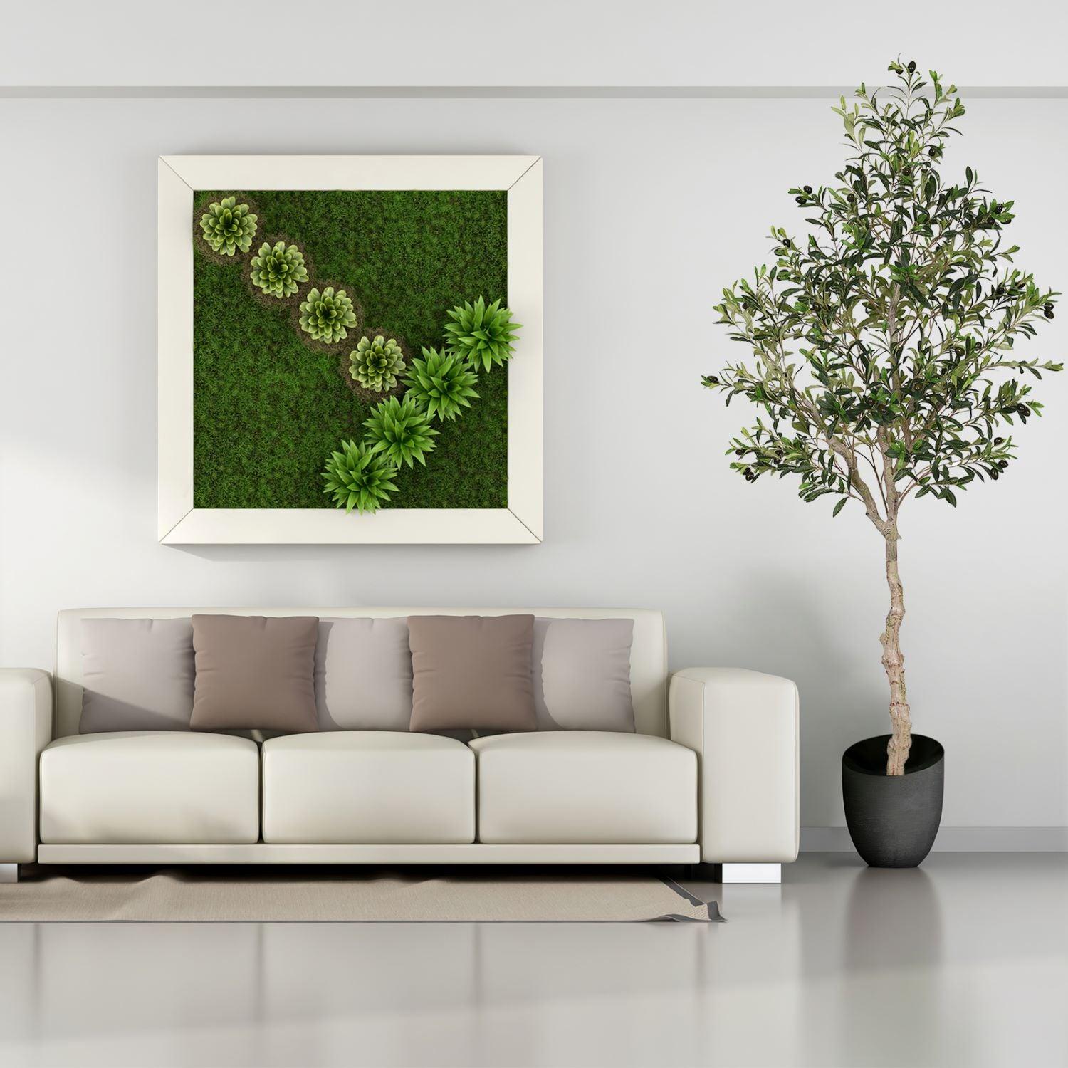 Olive Tree-Indoor Scene Map-6.5FT