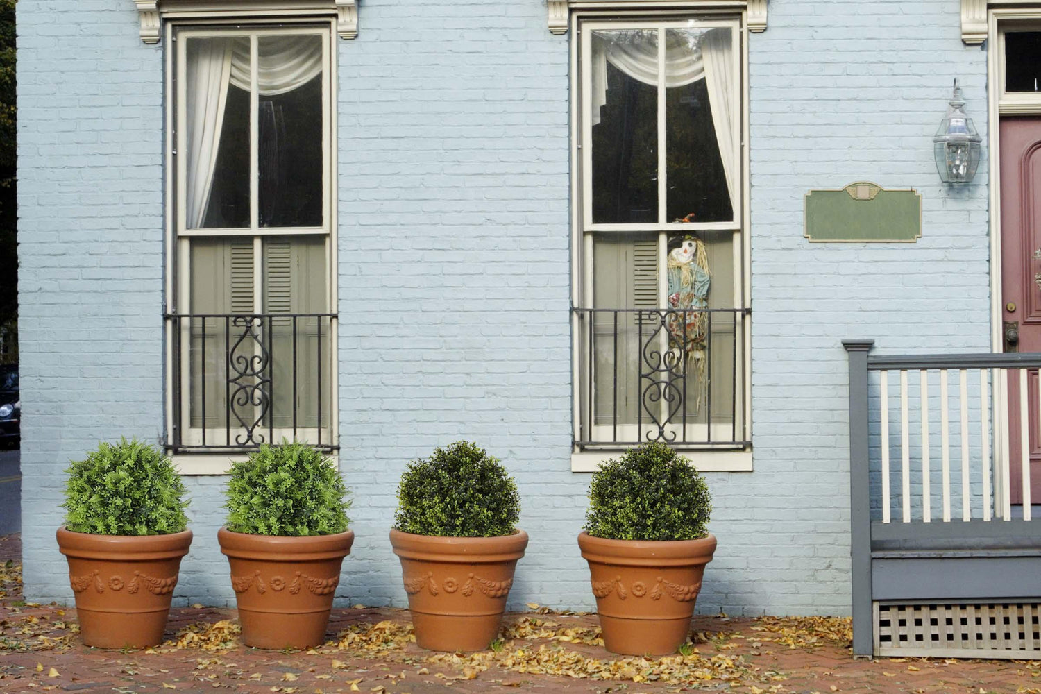 Outdoor Faux Boxwood