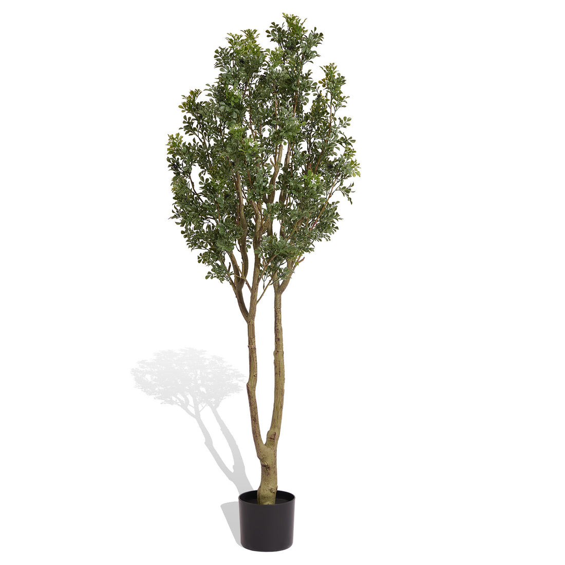 Artificial Orange Jasmine Tree (Murraya Paniculata) - 1PC Realistic Potted Faux Plant for Indoor &amp; Outdoor Decor