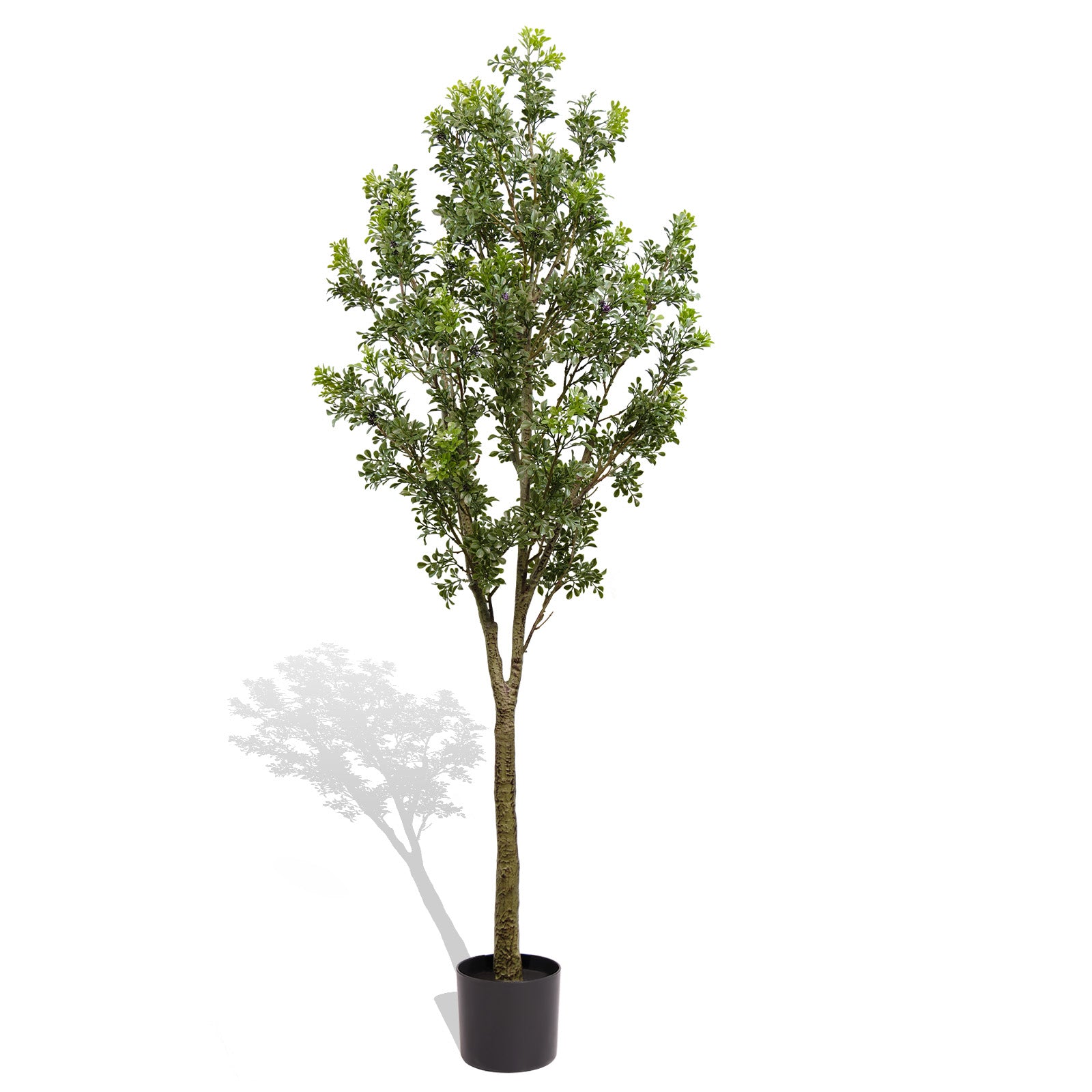 Artificial Orange Jasmine Tree (Murraya Paniculata) - 1PC Realistic Potted Faux Plant for Indoor &amp; Outdoor Decor