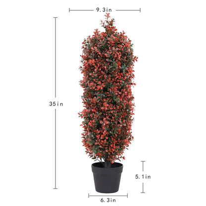 artificial-2-boxwood-topiary-trees-red-size-picture-mypoetree-90cm-000401